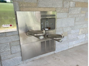 The Completed Outdoor Water Fountain