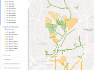 Google Fiber Completed and In0Progress Construction Map April 2024