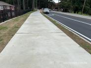 NEW MULTI-USE PATH ON BRIARWOOD RD SOUTH LOOKING NORTH