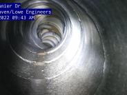 Existing RCP pipe offset joints and gaps