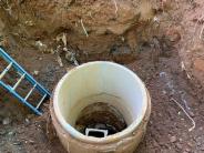 Exisitng Junction Box replacement excavation