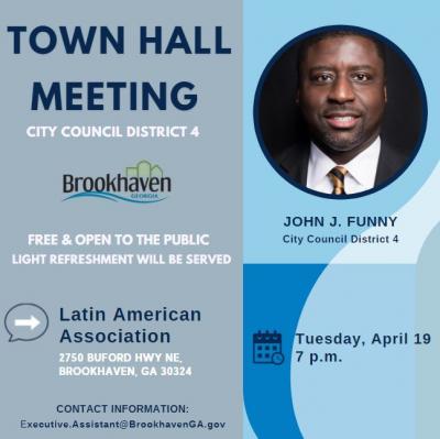 District 4 town hall meeting