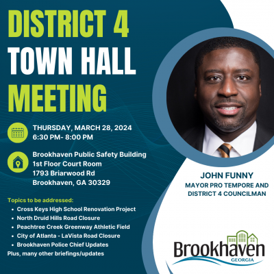 John Funny Town Hall Meeting Flyer