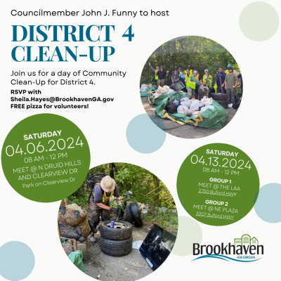 District 4 Clean-Up Days