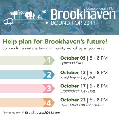 Brookhaven Comprehensive Update schedule