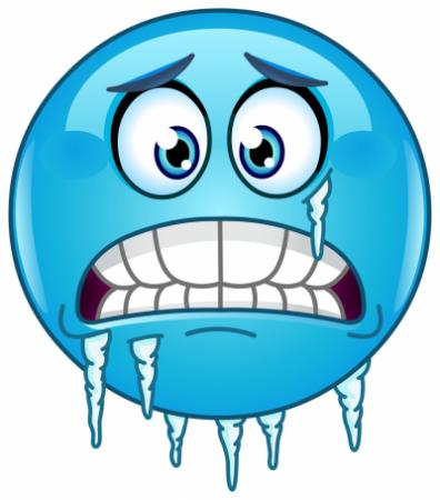 A cold emoji