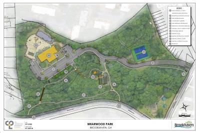 Briarwood Park renovations rendering