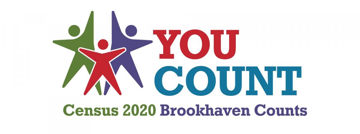 Brookhaven 2020 Census Logo