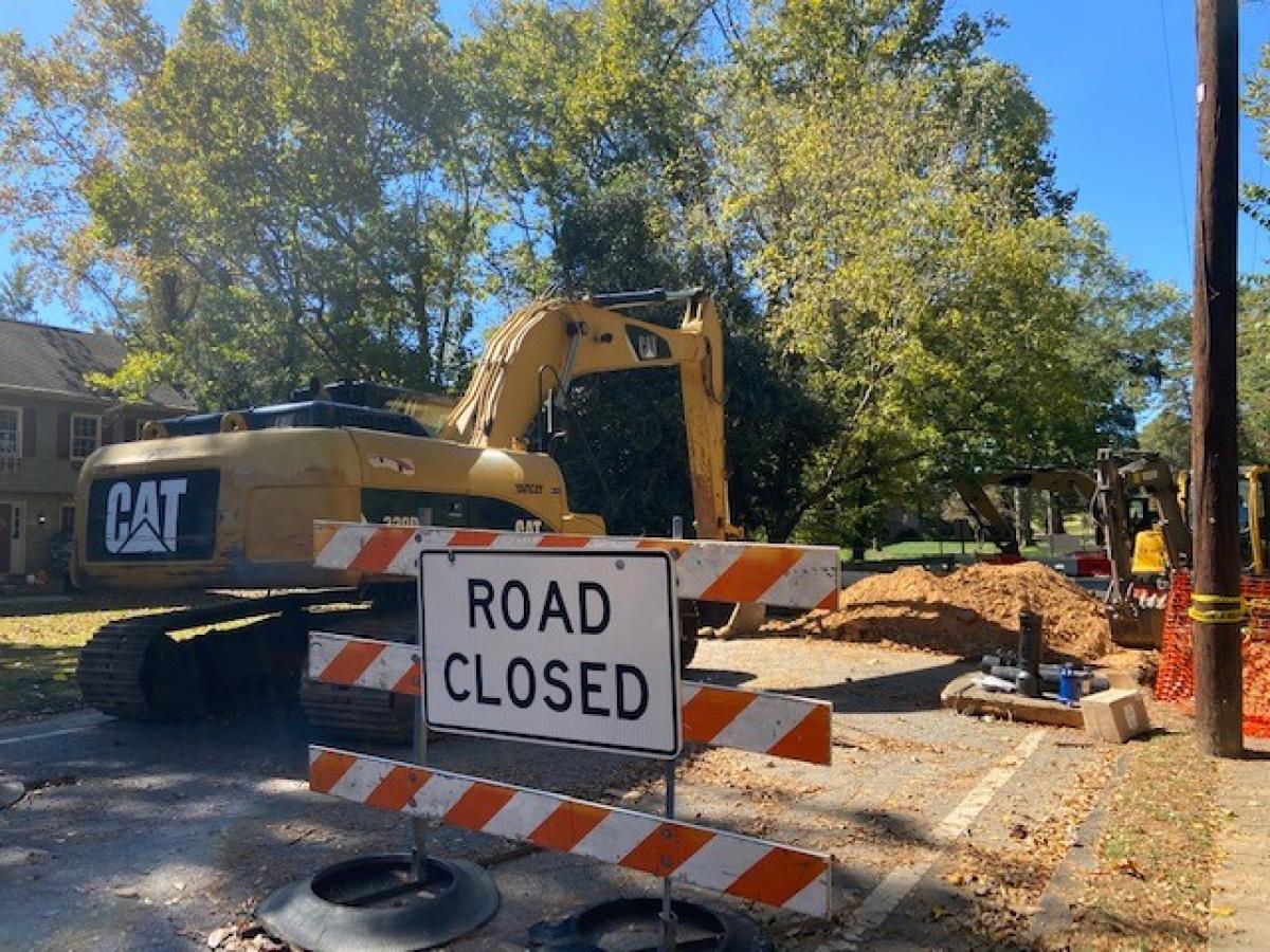 Crews start demolition work on Nancy Creek Road bridge