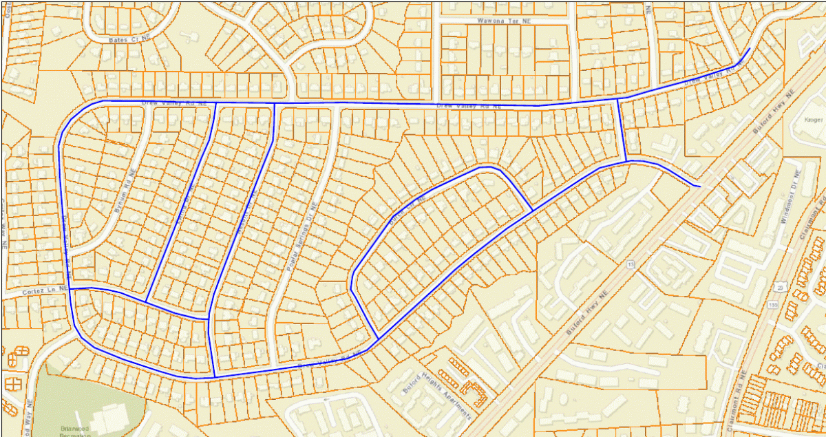 Drew Valley Dr Water Line Replacement Project
